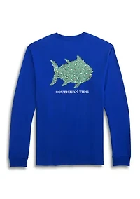 Men's Long Sleeve Skip Jack Light T-Shirt