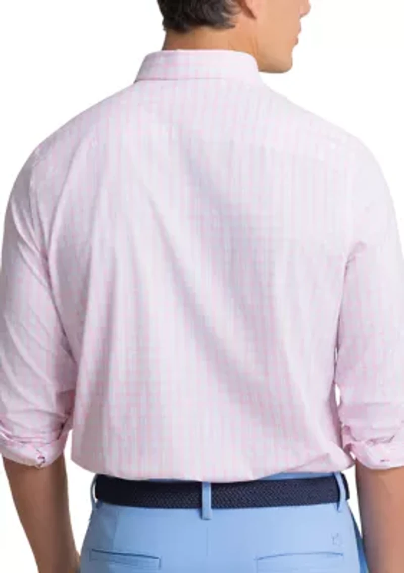 Men's Pre-check Plaid Coastal Shirt