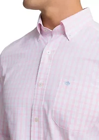 Men's Pre-check Plaid Coastal Shirt