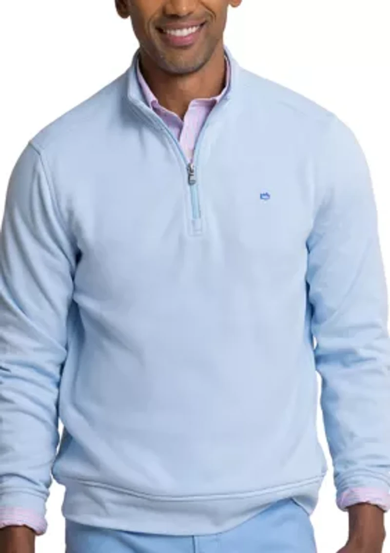 Men's Sandy Cove Piqué 1/4 Zip Pullover