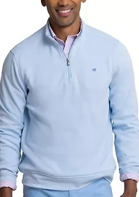 Men's Sandy Cove Piqué 1/4 Zip Pullover