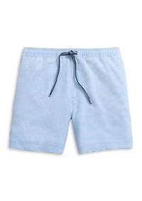 Men's Ocean Breeze Seersucker Swim Shorts
