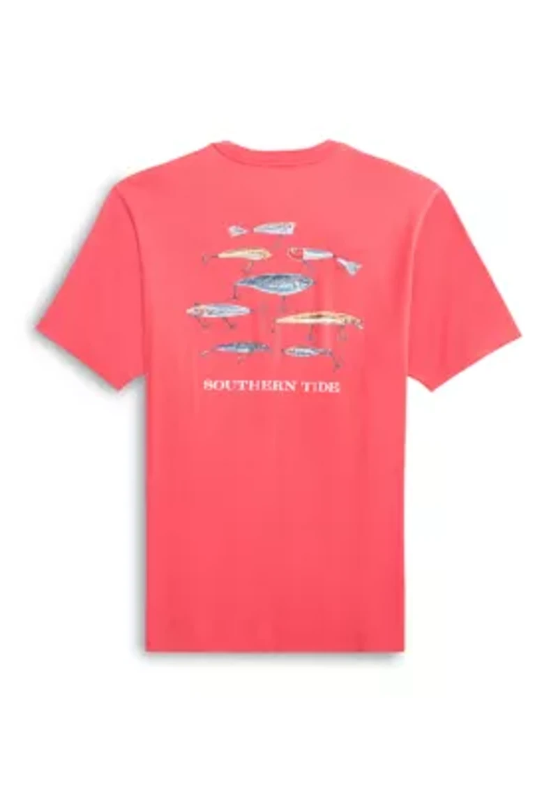 Men's Saltwater Lures Short Sleeve T-Shirt