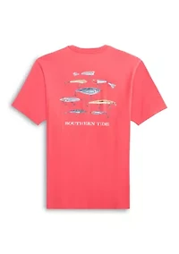 Men's Saltwater Lures Short Sleeve T-Shirt