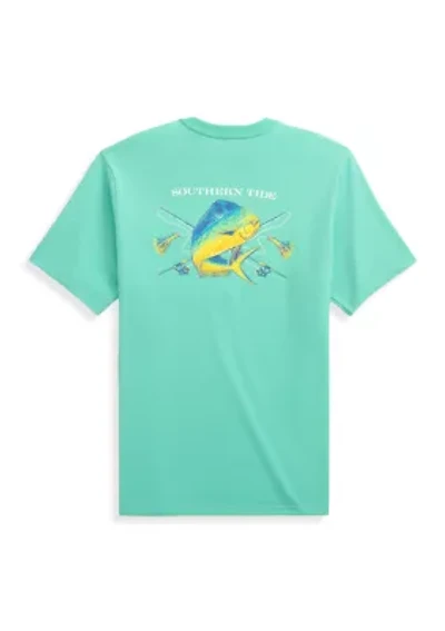 Mahi Deep Sea Fishing Short Sleeve T-Shirt