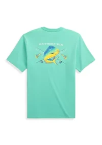 Mahi Deep Sea Fishing Short Sleeve T-Shirt