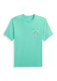 Mahi Deep Sea Fishing Short Sleeve T-Shirt