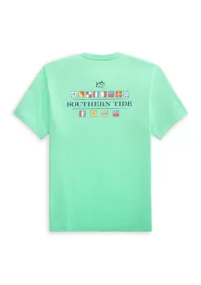 Men's Flag Short Sleeve Shirt