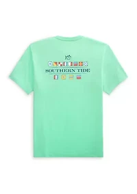 Men's Flag Short Sleeve Shirt