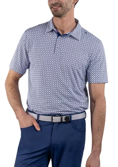 Men's Printed Polo Shirt