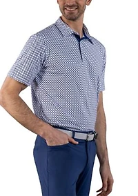 Men's Printed Polo Shirt