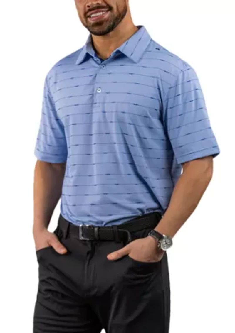 Men's Rigging Stripe Polo Shirt