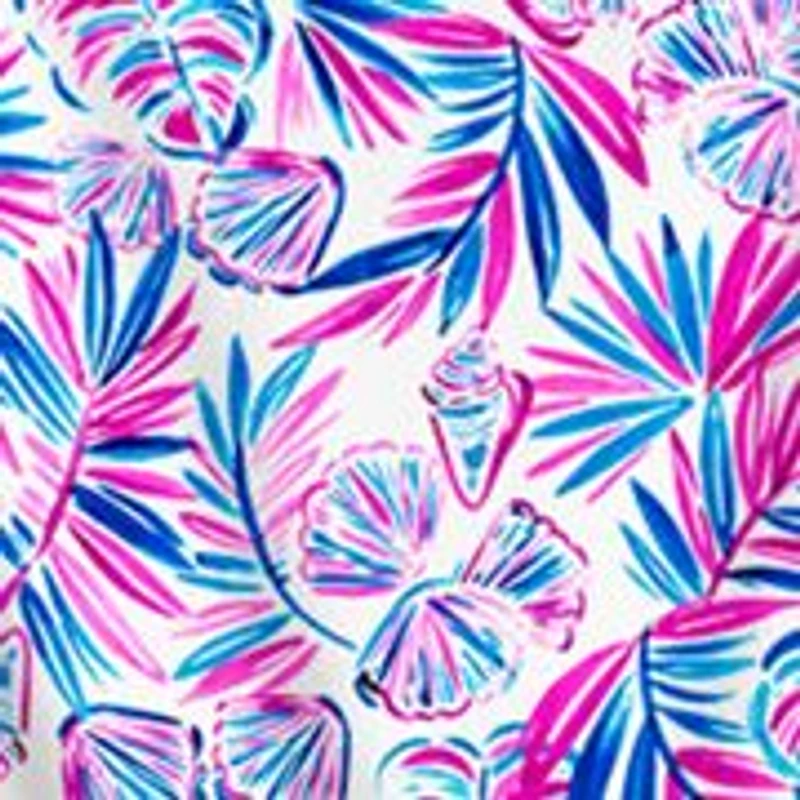 Men's Shell Tropics Printed Polo Shirt