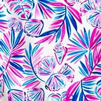 Men's Shell Tropics Printed Polo Shirt