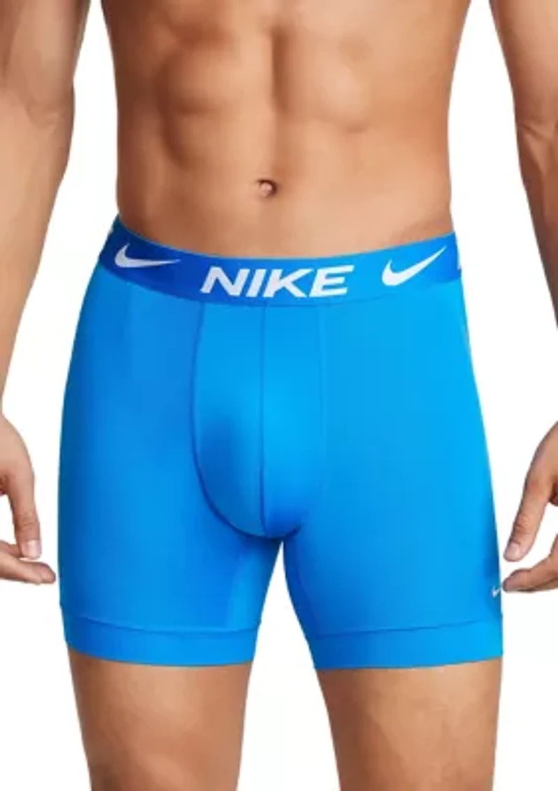 Dri-FIT Essential MicroLong Boxer Briefs (3-Pack)