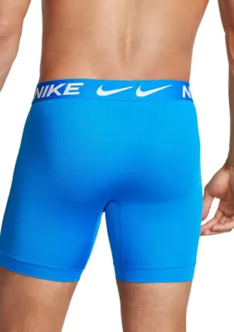 Dri-FIT Essential MicroLong Boxer Briefs (3-Pack)