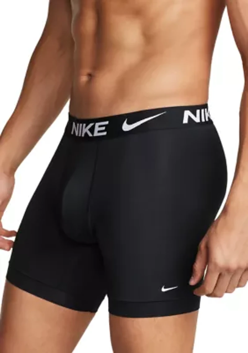 Dri-FIT Essential MicroLong Boxer Briefs (3-Pack)