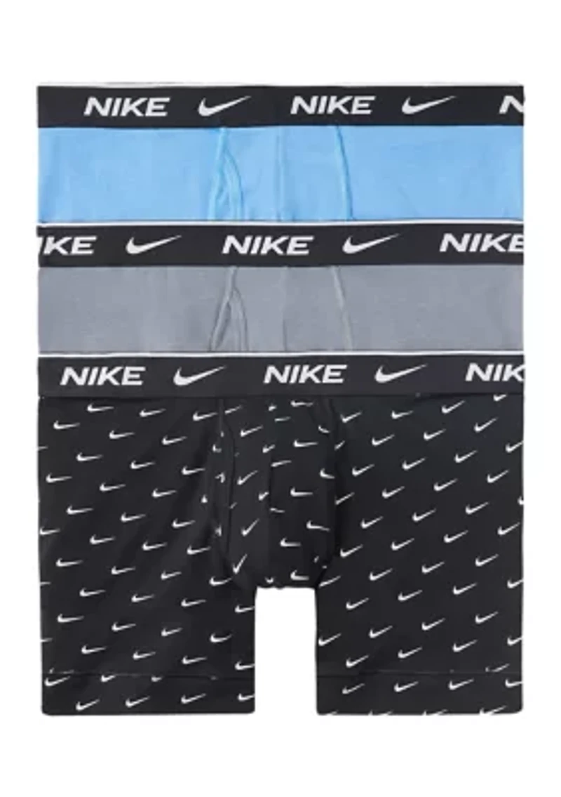 Dri-FIT Essential Cotton Stretch Boxer Briefs - 3 Pack