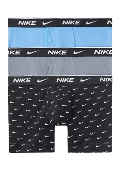 Dri-FIT Essential Cotton Stretch Boxer Briefs - 3 Pack