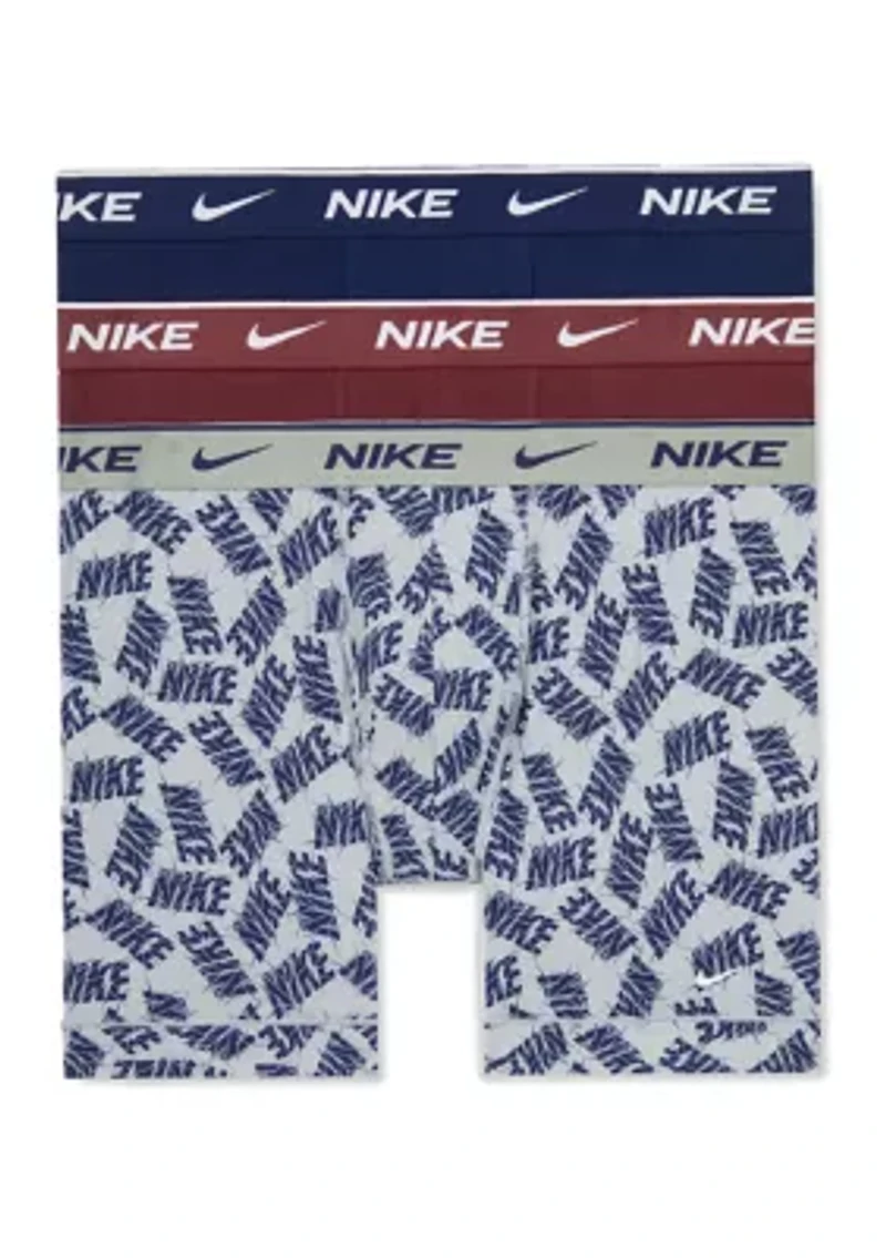 Dri-FIT Essential Cotton Stretch Boxer Briefs - 3 Pack