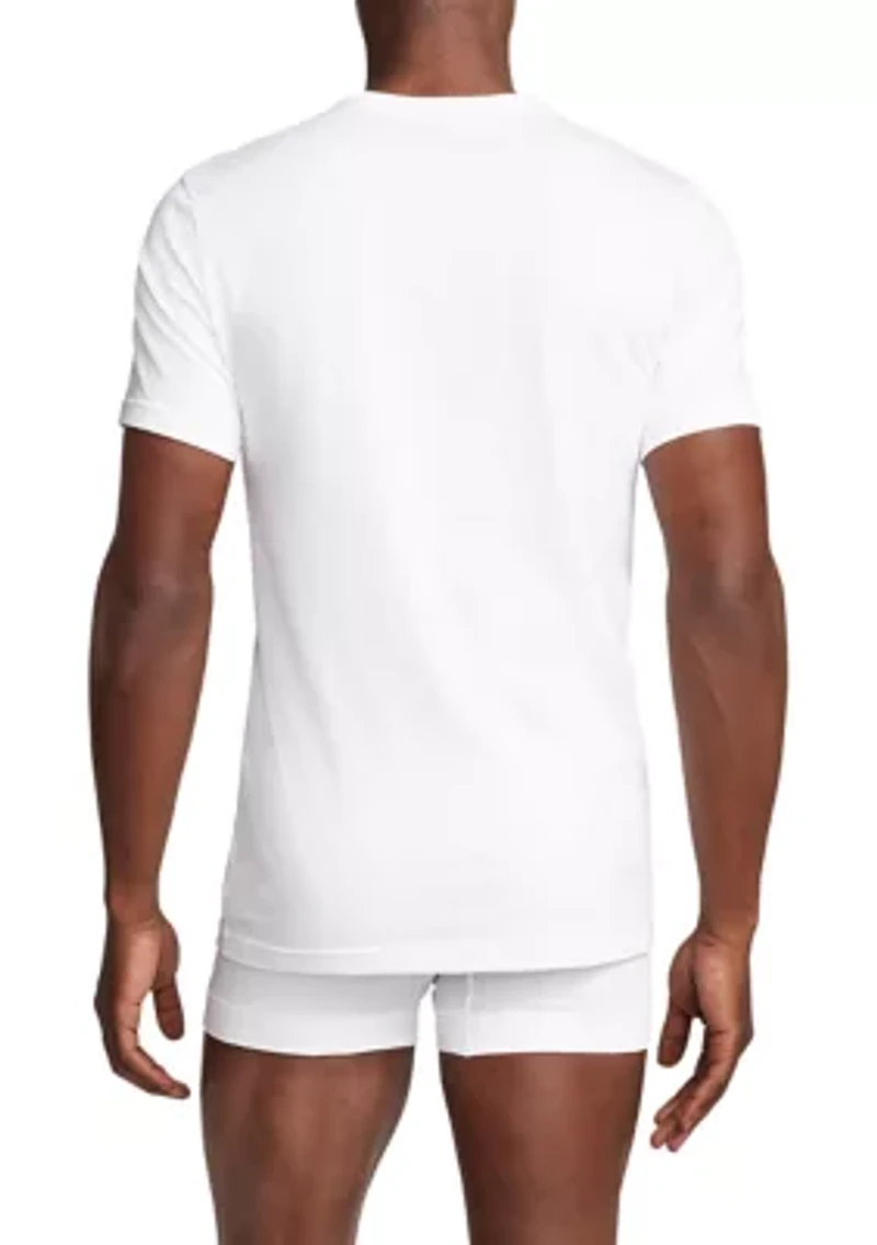 Crew Neck Undershirts - 2 Pack