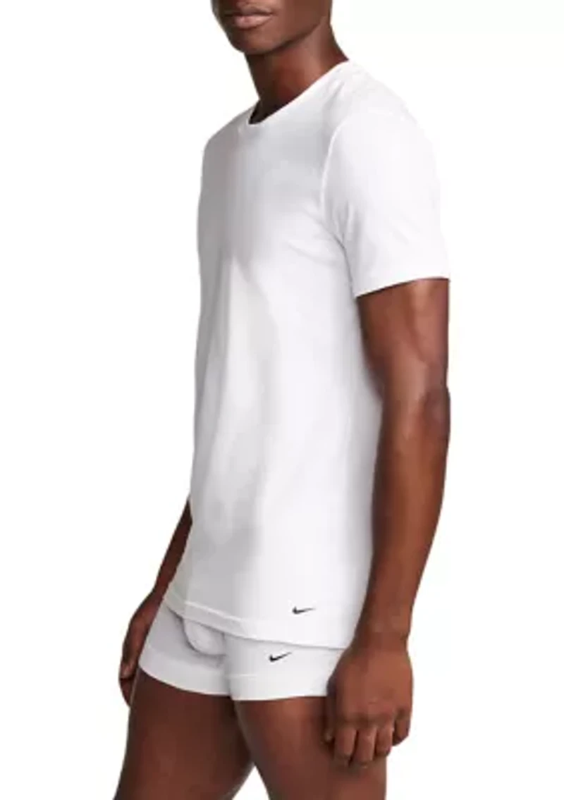 Crew Neck Undershirts - 2 Pack