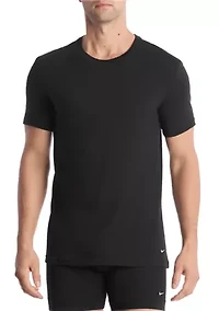 Men's Essential Cotton Stretch 2-Pack Crew Neck T-Shirt