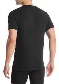 Men's Essential Cotton Stretch 2-Pack Crew Neck T-Shirt