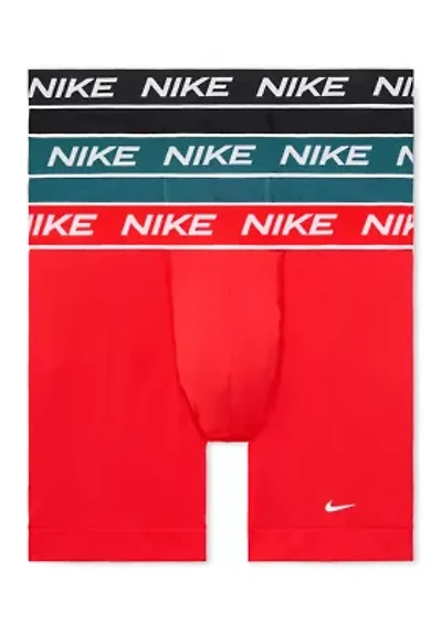 All Day Micro Stretch 3-Pack Boxer Briefs