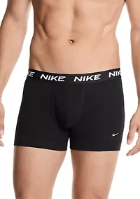 All Day Cotton Stretch 3-Pack Trunks