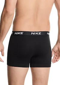 All Day Cotton Stretch 3-Pack Trunks