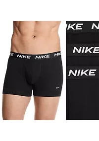 All Day Cotton Stretch 3-Pack Trunks