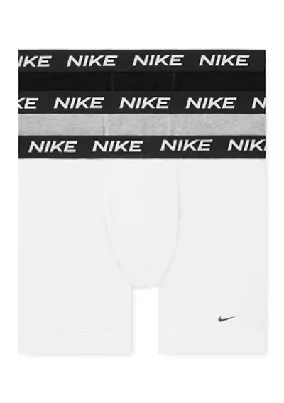 All Day Cotton Stretch 3-Pack Boxer Briefs