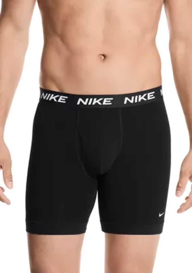 All Day Cotton Stretch 3-Pack Boxer Briefs