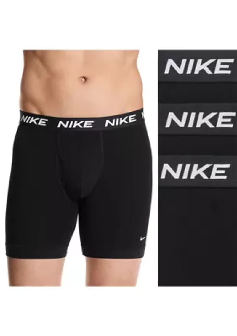 All Day Cotton Stretch 3-Pack Boxer Briefs