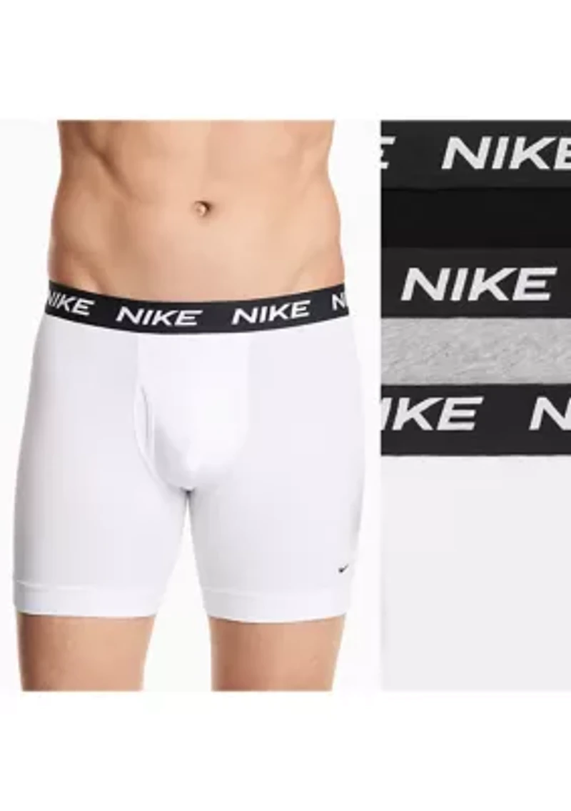 All Day Cotton Stretch 3-Pack Boxer Briefs