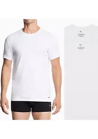 All Day Cotton Stretch 2-Pack Crew Neck T-Shirt