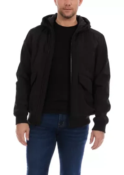 Quilted Bomber Jacket