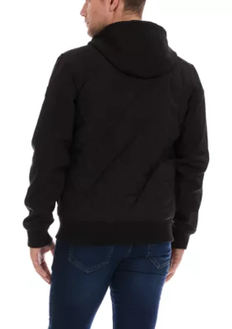 Quilted Bomber Jacket