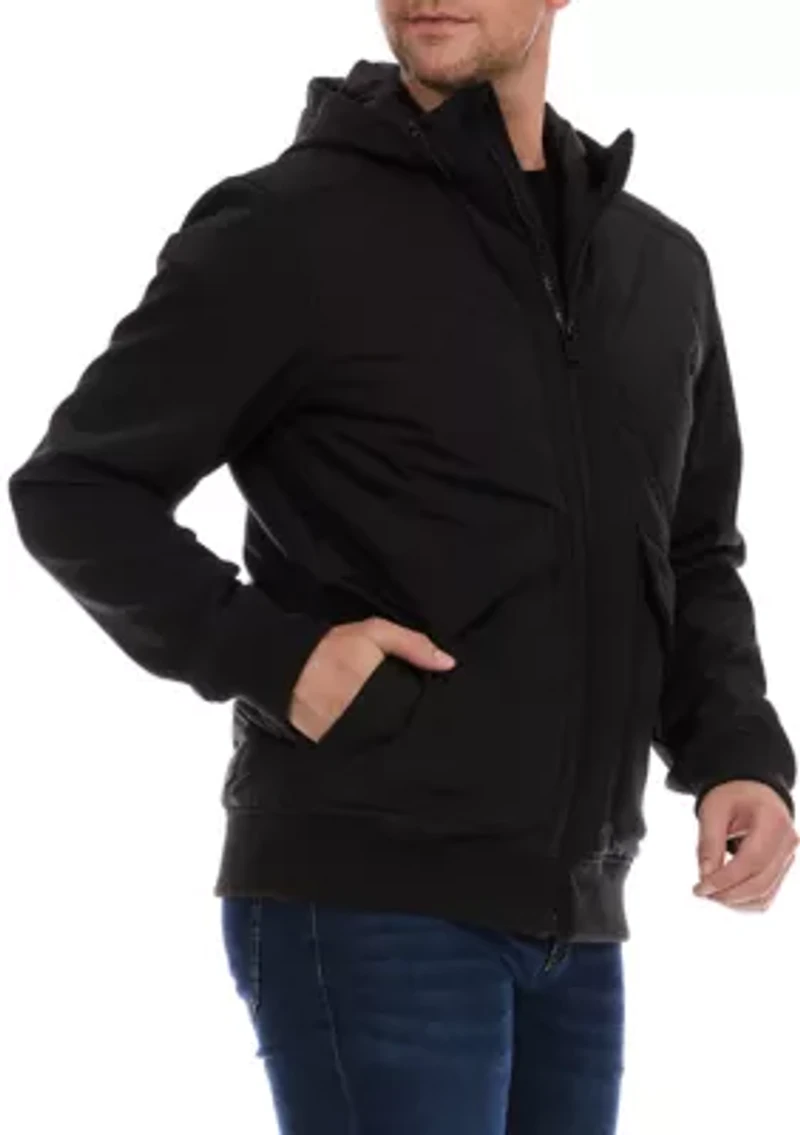 Quilted Bomber Jacket