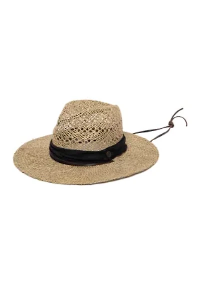 Woven Seagrass Fedora