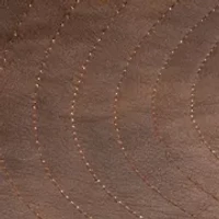 Faux Leather Cowboy Hat