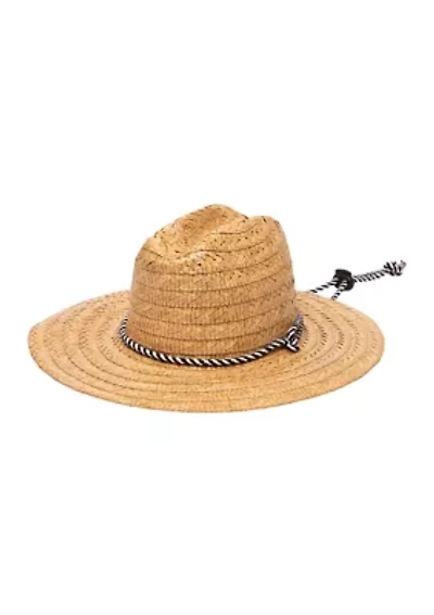 Kwai braided Straw Lifeguard Hat
