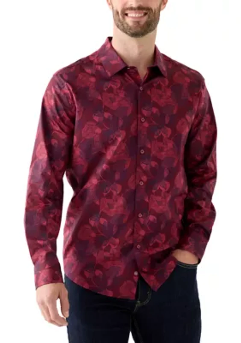 Men's Allover Floral Printed Shirt