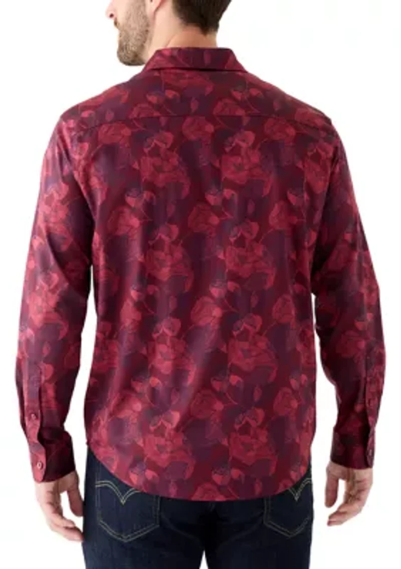 Men's Allover Floral Printed Shirt