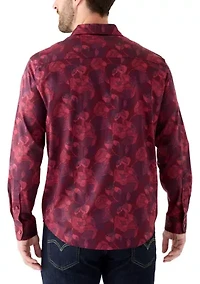 Men's Allover Floral Printed Shirt