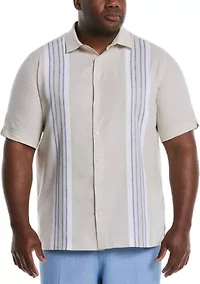 Big & Tall Engineered Panel Shirt