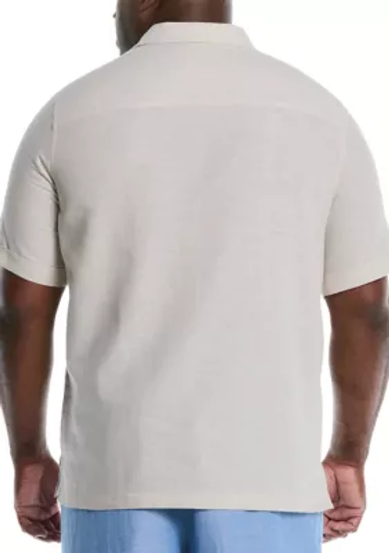 Big & Tall Engineered Panel Shirt