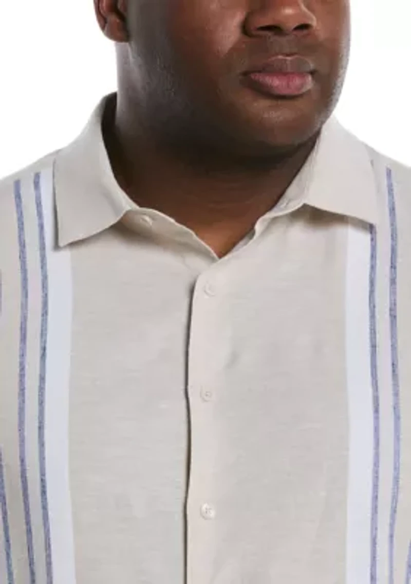 Big & Tall Engineered Panel Shirt