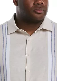 Big & Tall Engineered Panel Shirt